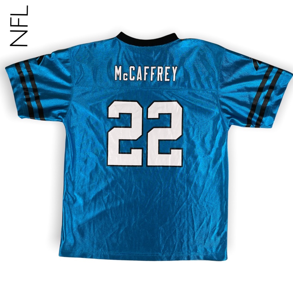 NFL Team Apparel Youth XL Carolina Panthers Christian McCaffrey Jersey